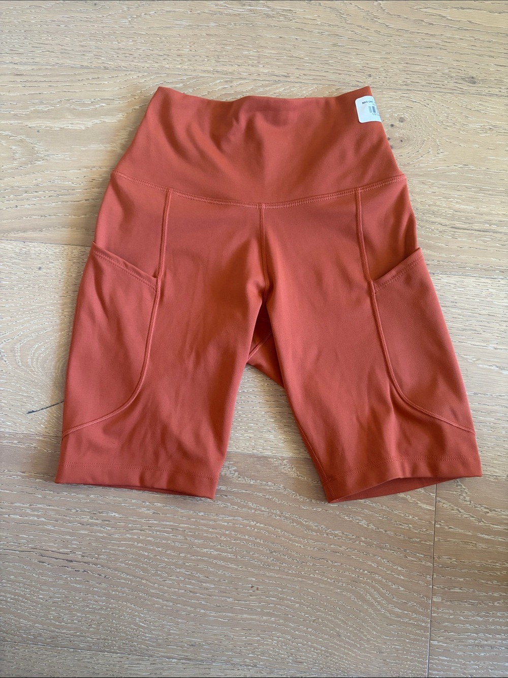 Nike High-Waist Bike Shorts with Side Pockets